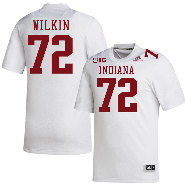 Baylor Wilkin Indiana Jerssey,Indiana University Hooisers Football Jersey,Uniforms-White